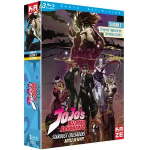 Crunchyroll coffret Jojo bizzare adventure, saison 2, vol. 2 : battle in Egypt pas cher