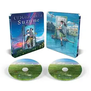 Comparateur de prix : Crunchyroll Suzume Le film Steelbook Combo Blu-ray DVD