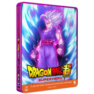 Comparateur de prix : Crunchyroll Dragon Ball Super : Super Hero Le Film Steelbook Combo Blu-ray DVD