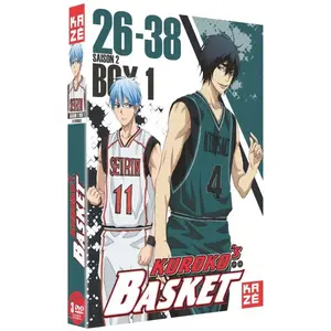 Crunchyroll Kuroko's Basket Saison 2 Partie 1 sur 2 DVD pas cher
