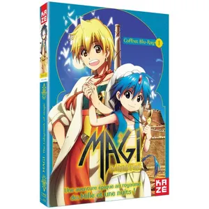 Comparateur de prix : Kaze Animation Magi The Labyrinth of Magic Saison 1 Partie 1 sur 2 Blu-ray