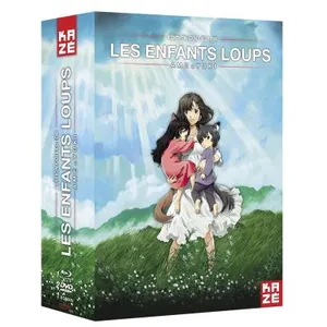 Crunchyroll Les Enfants Loups Ame et Yuki Edition Collector Combo Blu-ray DVD