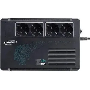 Comparateur de prix : Infosec ONDULEUR Zen Live 500 * 4prises SCHUKO/FR LED/2A(66081)*0812