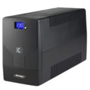 INFOSEC X2 LCD Touch 1250 - Onduleur - CA 220/230/240 V - 1250 VA 7 Ah - USB - connecteurs de sortie : 4