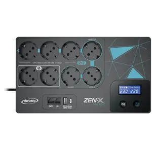 Comparateur de prix : INFOSEC Zen X Master 600 FR SCHUKO
