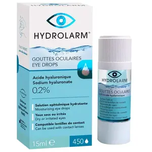 Comparateur de prix : Vitalens Hydrolarm Solution Ophtalmique 15ml