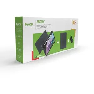 Acer Pack Iconia Noir 128 Go + Ecouteurs sans fil + Coque de protection pas cher