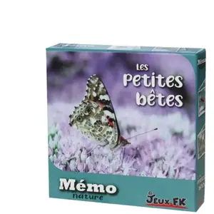 Jeux fk Mémo nature les petites bêtes pas cher