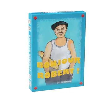 Jeu de 52 cartes : Bonjour Robert pas cher