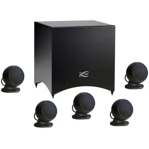 Packs d'enceintes compactes Cabasse Alcyone 3 5.1 Noir pas cher