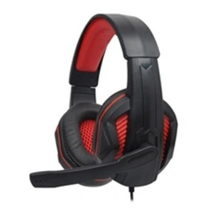 Micro-casque Gaming Alpha Omega Players Rapace C19 Rouge pas cher
