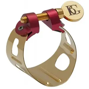 Comparateur de prix : France Ligature Sax Soprano Duo Vernie Or Ligatures saxophone soprano