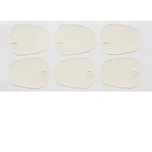 6 Protège-Bec Bg A11L Large Transparent 0,4mm