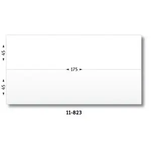 Produit Neutre 1000 Etiquettes doubles d'affranchissement 175x(2x45) pas cher