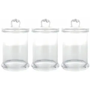 RueDeLaFete 3 DRAGEOIRS PVC 6 X 4 CM Transparent pas cher
