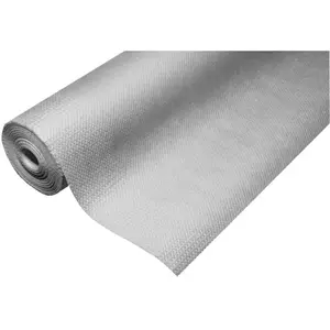 RueDeLaFete Nappe rouleau en PAPIER GAUFRÉ 20m Gris pas cher