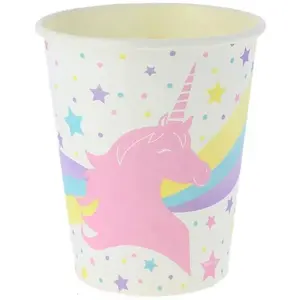 Comparateur de prix : Lot de 8 GOBELETS Licorne 25cl