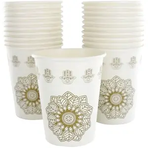 Comparateur de prix : Lot de 10 GOBELETS Orientaux Or