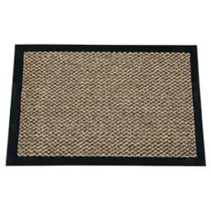 ID Mat 608010 Cahors/Florac Tapis Paillasson Fibre Polypropylène/PVC Brun 80 x 60 x 0,67 cm