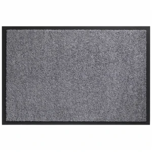 IDMAT Id Mat - Tapis haute performance Mirande gris 40x60cm pas cher