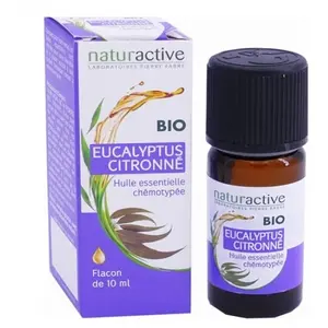 Comparateur de prix : Naturactive Huile Essentielle Bio Eucalyptus Citronné 10ml