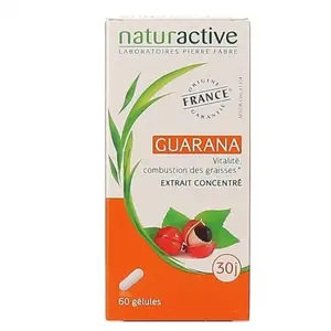 Naturactive guarana 60 gélules pas cher