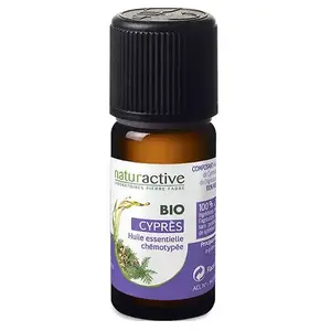 Comparateur de prix : NATURACTIVE Huile Essentielle Bio Cyprès flacon 10ml