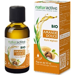 Naturactive Huile Végétale Bio Amande Douce 50ml