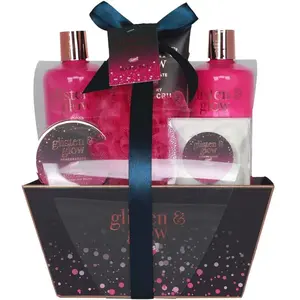 GLOSS Coffret de bain rose au parfum fruité de grenade - 9pcs RoseVendu paramazon