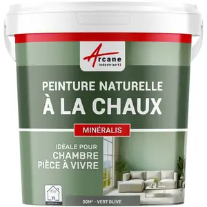 Comparateur de prix : Peinture a la chaux naturelle pour décoration intérieure sans émanatio...