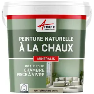 Comparateur de prix : Peinture a la chaux naturelle : NUANCES MINERALES CHAUX Gingembre - ...