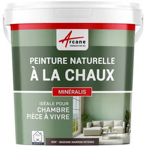 Comparateur de prix : Peinture a la chaux naturelle : NUANCES MINERALES CHAUX Badiane - ma...