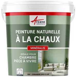 Comparateur de prix : Peinture a la chaux naturelle : NUANCES MINERALES CHAUX Coriandre - ...