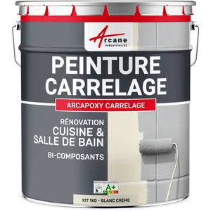 Comparateur de prix : résine carrelage cuisine & SdB bi-composante : ARCAPOXY CARRELAGE RAL...