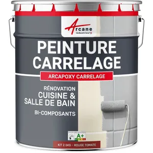 Comparateur de prix : résine carrelage cuisine & SdB bi-composante : ARCAPOXY CARRELAGE RAL...
