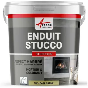 Comparateur de prix : Mortier + teinte - stuc sans primaire ni finition STUCCOLIS ARCANE IND...