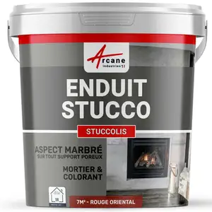 Comparateur de prix : Mortier + teinte - stuc sans primaire ni finition STUCCOLIS ARCANE IND...