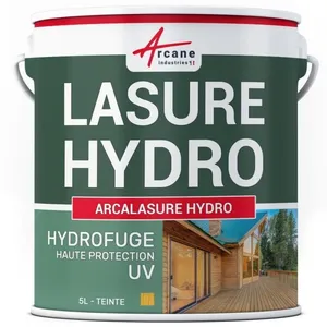 Comparateur de prix : Lasure bois extérieur, intérieur - 13 teintes : ARCALASURE HYDRO 5 L ...