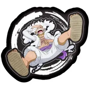 Lyo One Piece Coussin Pirate Luffy Gear pas cher