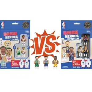 Nba All Star 5 Majeur Legend Vs New Generation - Pack 5 Figurines En B... pas cher