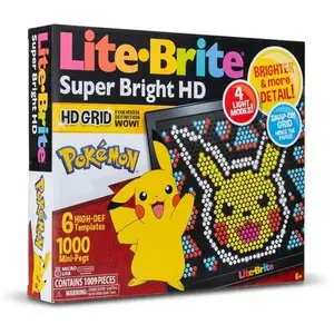 Basic Fun Lite Brite édition Pokémon pas cher