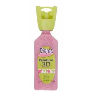 OZ International DIAM'S Peinture 3D Tous Supports, Framboise glacé, 37 mlVendu parscrapmalin