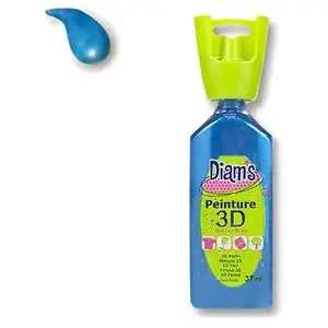 OZ International Peinture 3D Diam's Nacrée Bleu MéditerranéeVendu parscrapmalin