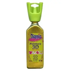 OZ International Peinture 3D Diams Nacré - Or empire - 37 mlVendu parscrapmalin