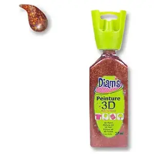 OZ International Peinture 3D - Diam's - Cuivre - Multi-surfaces - Acrylique - Effet reliefVendu parscrapmalin
