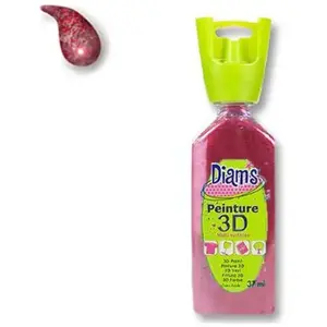 OZ International Diam's 3D - Rouge - Pailleté - 37 ml - Diam'sVendu parscrapmalin