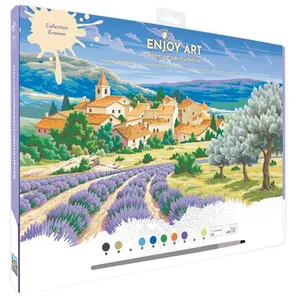 OZ International Peinture par numéros Enjoy Art Lavande en Provence pas cher