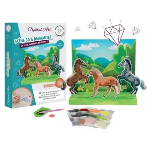 OZ INTERNATIONAL Coffret A Diamanter - 3 Chevaux Ma Petite Ecurie pas cher