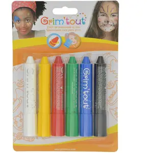 Comparateur de prix : OZ International 6 crayons de maquillage à l'eau - Classique