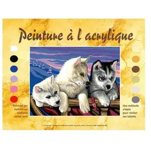 L'ART ET LA MANIERE Oz International - Peinture au numéro - Initiés : Dans le Grand Nord 